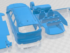 Subaru Ascent 2019 Printable Car 3D Print Model
