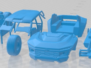 Chevrolet Beast 2022 Printable Car Modello di stampa 3D