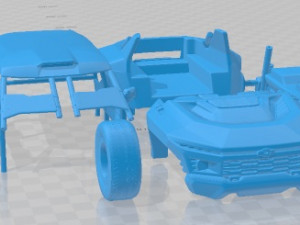 Chevrolet Beast 2022 Printable Car 3D 프린트 모델