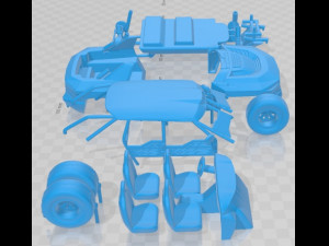 Chevrolet Beast 2022 Printable Car 3D 프린트 모델