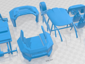 Chevrolet Beast 2022 Printable Car 3D 프린트 모델
