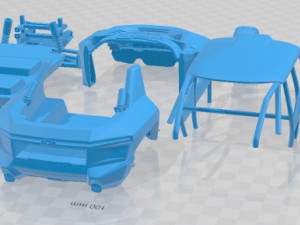 Chevrolet Beast 2022 Printable Car 3D 프린트 모델