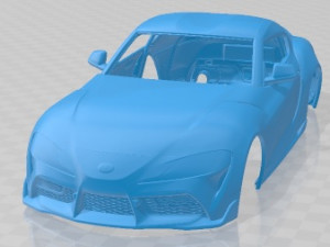 Toyota Supra 2020 Printable Body Car 3D Print Model
