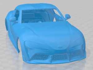 Toyota Supra 2020 Printable Body Car Model Cetak 3D