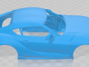 Toyota Supra 2020 Printable Body Car Model Cetak 3D