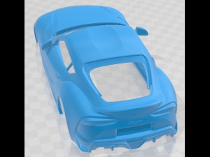 Toyota Supra 2020 Printable Body Car Model Cetak 3D