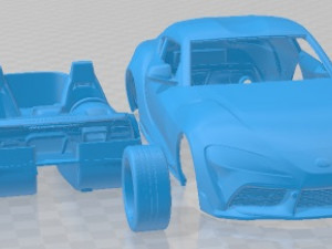 Toyota Supra 2020 Printable Car Model do druku 3D
