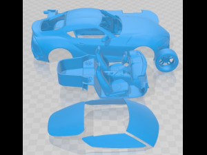Toyota Supra 2020 Printable Car Model do druku 3D