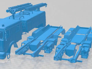 ATs7 40 Tank Printable Truck 3D Print Model