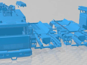 ATs7 40 Tank Printable Truck 3D Print Model