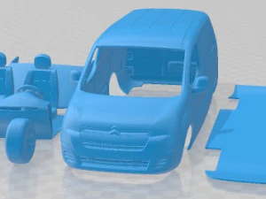 Citroen Berlingo Van L2 2017 Printable 3D Print Model