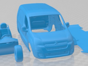 Citroen Berlingo Van L2 2017 Printable Modèles 3D en vedette