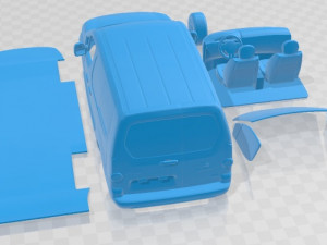 Citroen Berlingo Van L2 2017 Printable Modèles 3D en vedette