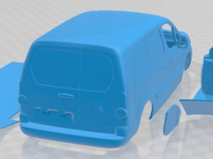 Citroen Berlingo Van L2 2017 Printable Modèles 3D en vedette