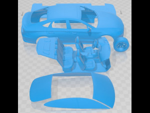 Hyundai Sonata 2020 Printable Car 3D 프린트 모델