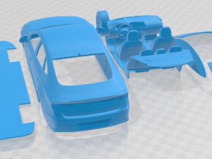 Hyundai Sonata 2020 Printable Car 3D 프린트 모델