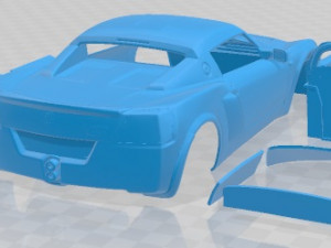 Vauxhall VX220 Turbo Printable Car 3D 프린트 모델