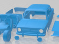 VAZ Lada 2101 1970 Printable Car 3D प्रिंट मॉडल