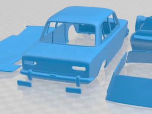 VAZ Lada 2101 1970 Printable Car 3D Print Model