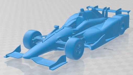 Mclaren Honda Andretti Printable Car 3D-printmodel .c4d .max .obj .3ds .fbx .stl .blend 