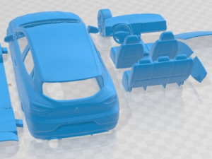 Renault Clio Rs Line 2020 Printable Car Modèles 3D en vedette
