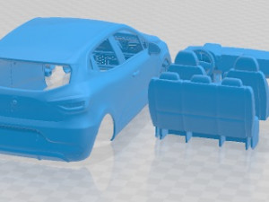 Renault Clio Rs Line 2020 Printable Car Modèles 3D en vedette