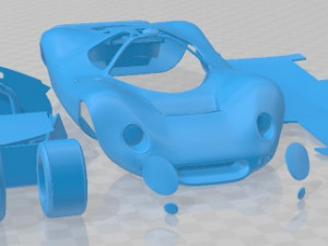 F3L P68 1968 Printable Car Modelo de Impressão 3D
