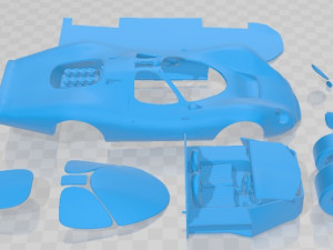 F3L P68 1968 Printable Car Modelo de Impressão 3D