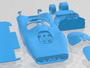 F3L P68 1968 Printable Car 3D Print Model