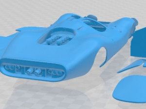 F3L P68 1968 Printable Car Modelo de Impressão 3D