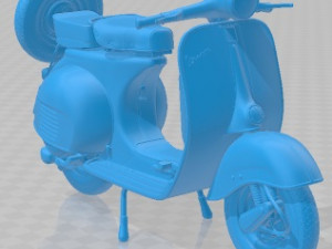 Vespa VNB 125 1964 Printable Motorbike 3Dプリントモデル
