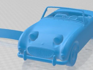 Voiture imprimable Austin Healey Sprite Modèles 3D en vedette