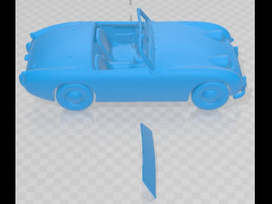 Austin Healey Sprite Printable Car 3D Print Model