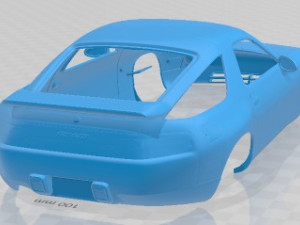 Porsche 928 GTS Printable Body Car Modello di stampa 3D