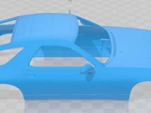 Porsche 928 GTS Printable Body Car Modello di stampa 3D