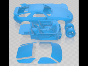 Porsche 928 GTS Printable Car Modelo de impresión 3D