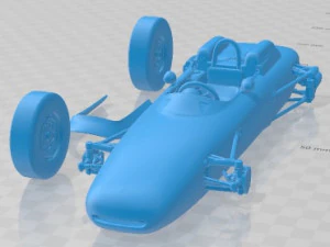 Автомобиль для печати Porsche 804 F1 1962 года 3D Принт Модель