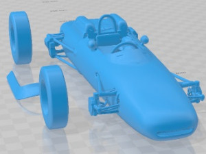 Porsche 804 F1 1962 Printable Car Modèles 3D en vedette