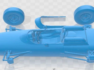 Porsche 804 F1 1962 Printable Car 3D Print Model