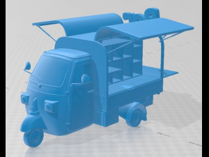 Food Tricicle Bar Printable 3D Print Model