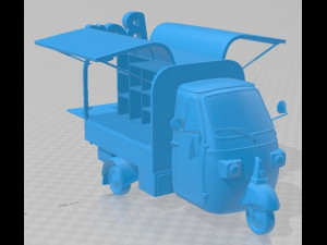 Food Tricicle Bar Printable 3D Print Model