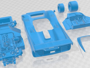 McLaren M8D 1970 Printable Car 3D 프린트 모델