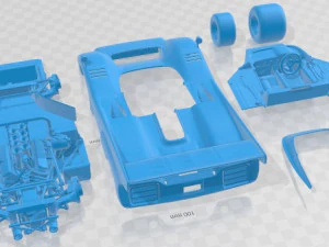 McLaren M8D 1970 Printable Car 3D Print Model