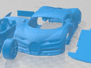Bugatti Chiron Sport 2019 Printable Car 3D Print Model