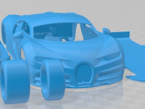 Bugatti Chiron Sport 2019 Printable Car 3D Print Model
