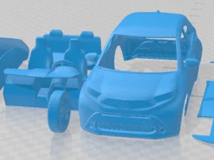 Toyota Aygo X 2022 Printable Car 3D Print Model