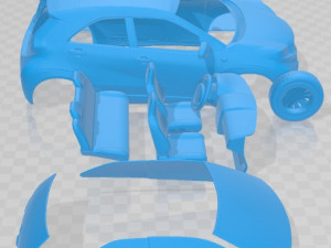 Toyota Aygo X 2022 Printable Car 3D Принт Модель