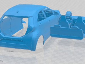 Toyota Aygo X 2022 Printable Car 3D Принт Модель