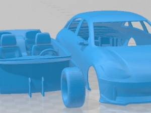 Hyundai IONIQ 6 2023 Printable Car 3D Принт Модель