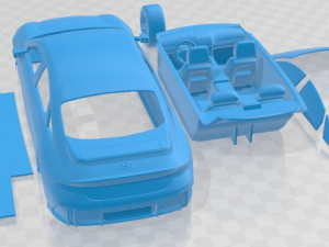 Hyundai IONIQ 6 2023 Printable Car 3D Принт Модель